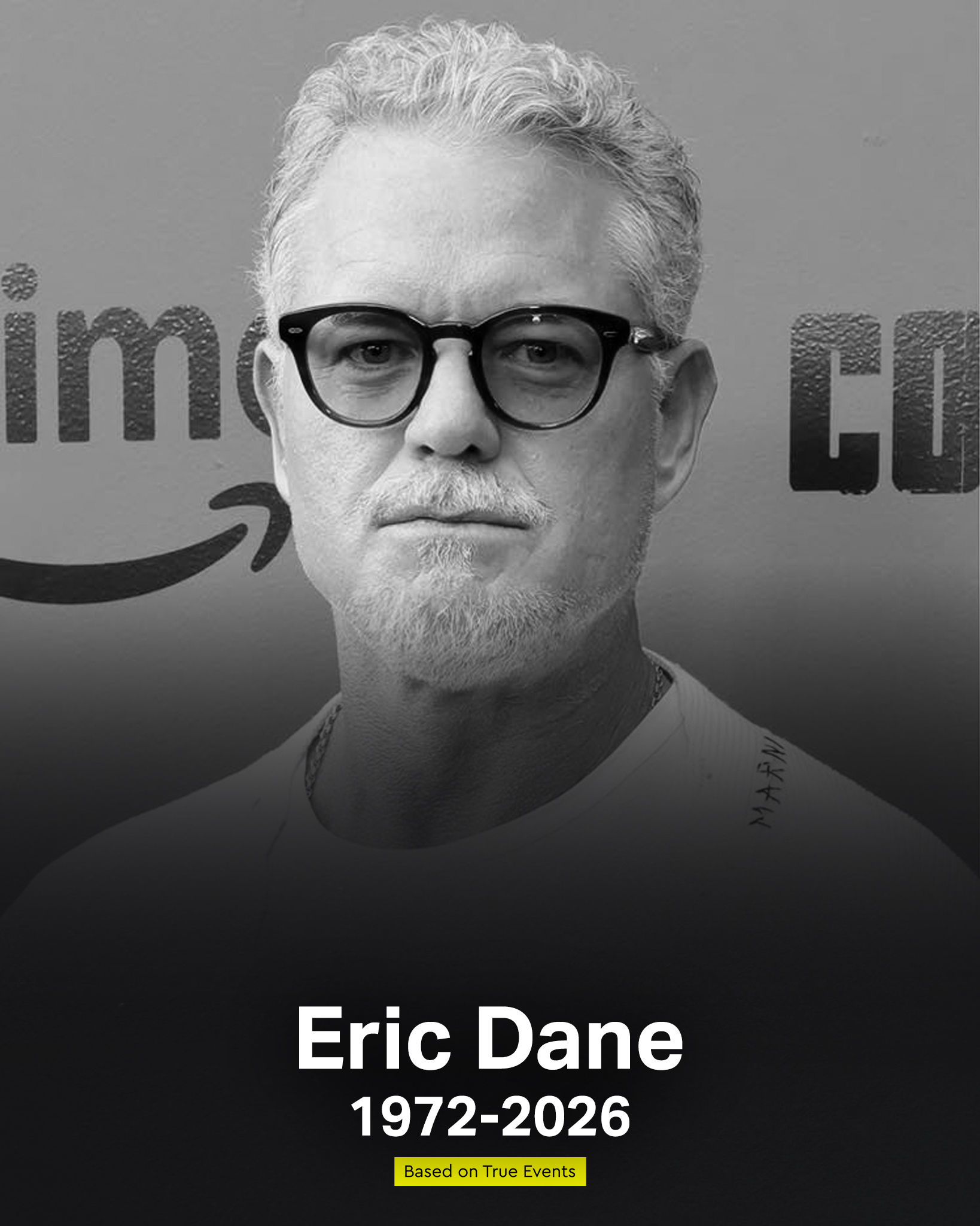 Based - Eric Dane has died at 53. Best known for playing Dr. Mark Sloan ...