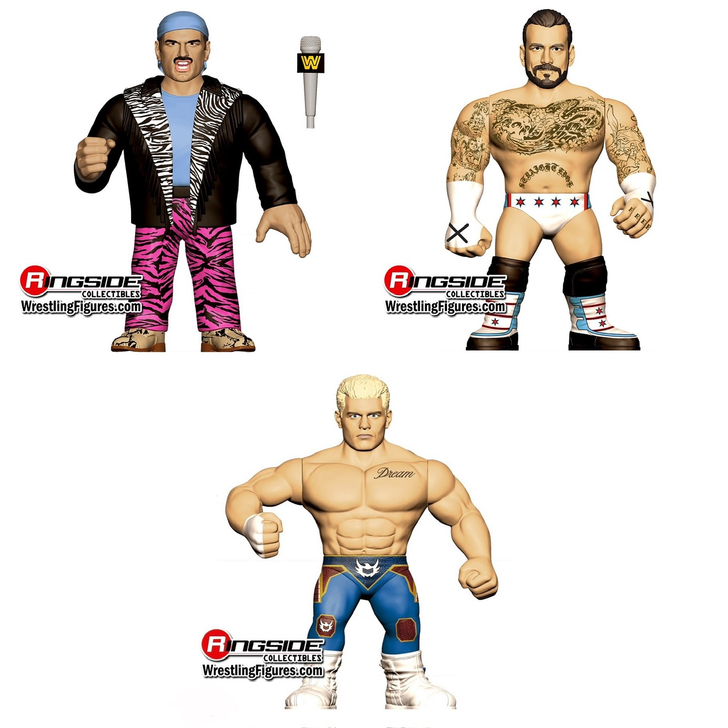 Mattel WWE Ringside Exclusive 2026 Retros Wave 1 revealed at the