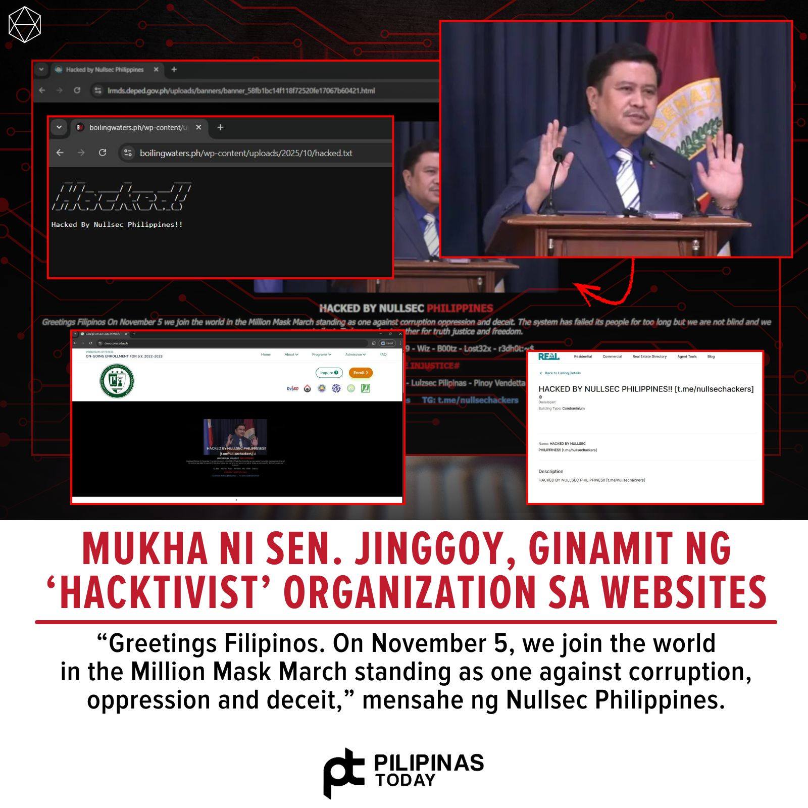 Wanna - Pansamantalang hindi na-access ang ilan sa official websites ng ...