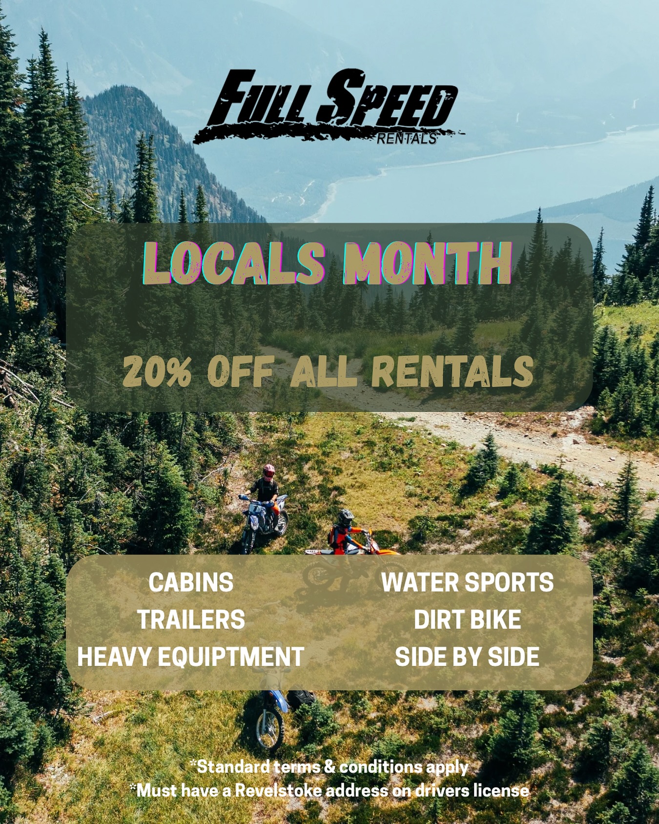 Full Speed Rentals | Revelstoke BC