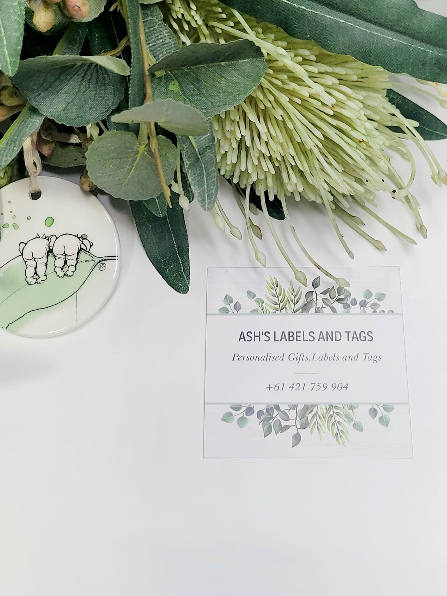 Ash Labels and Tags - Home