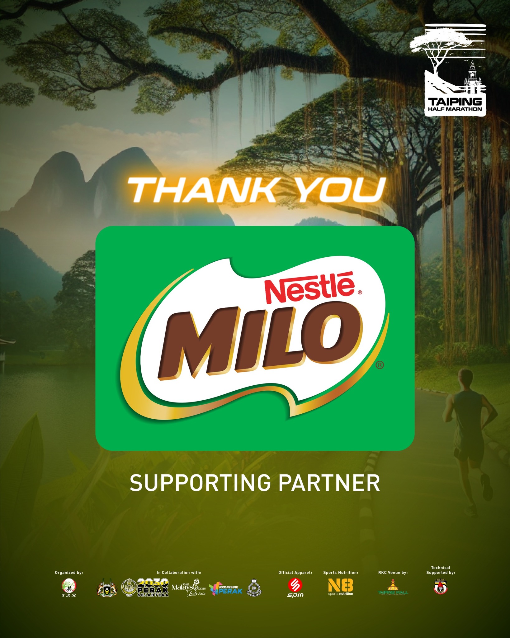 Sip Sweet Success with Milo at the... - Taiping Half Marathon