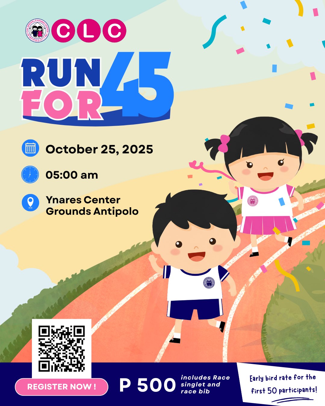 Children's - CLClarians, Ready, Set, Run! 🏃‍♂️ CLC is turning 45! As ...
