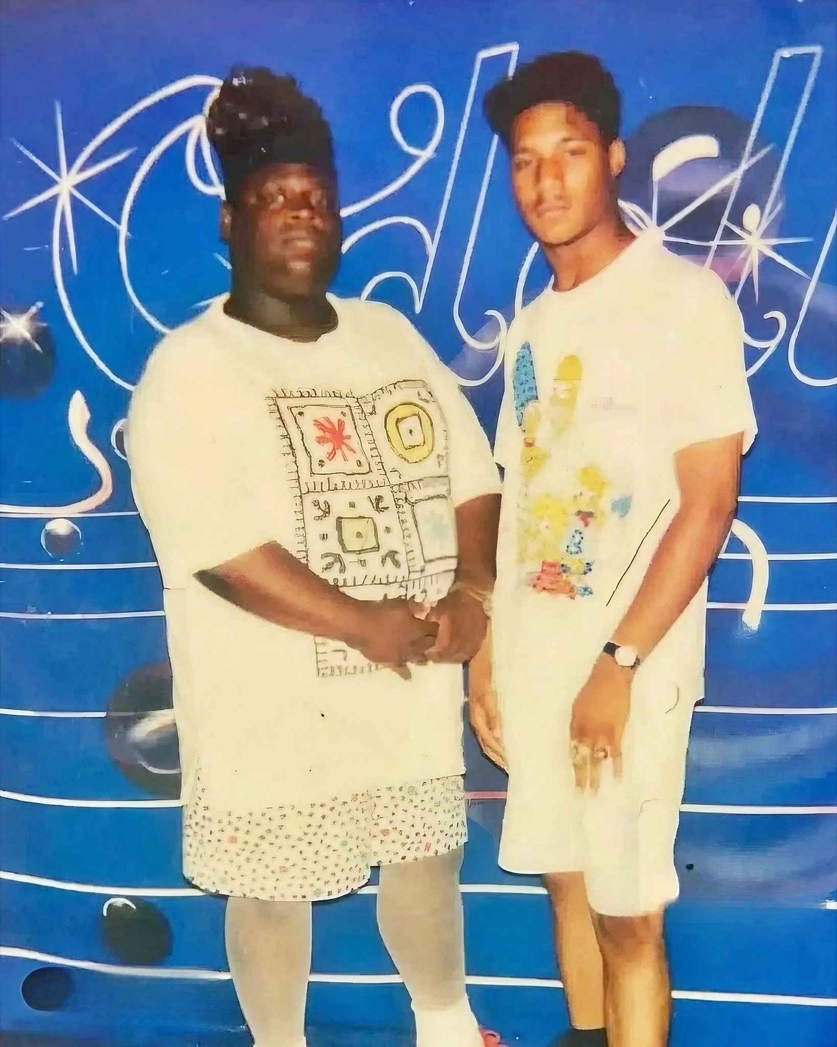 Rick Ross with friend in Carol City Miami 1990 😳