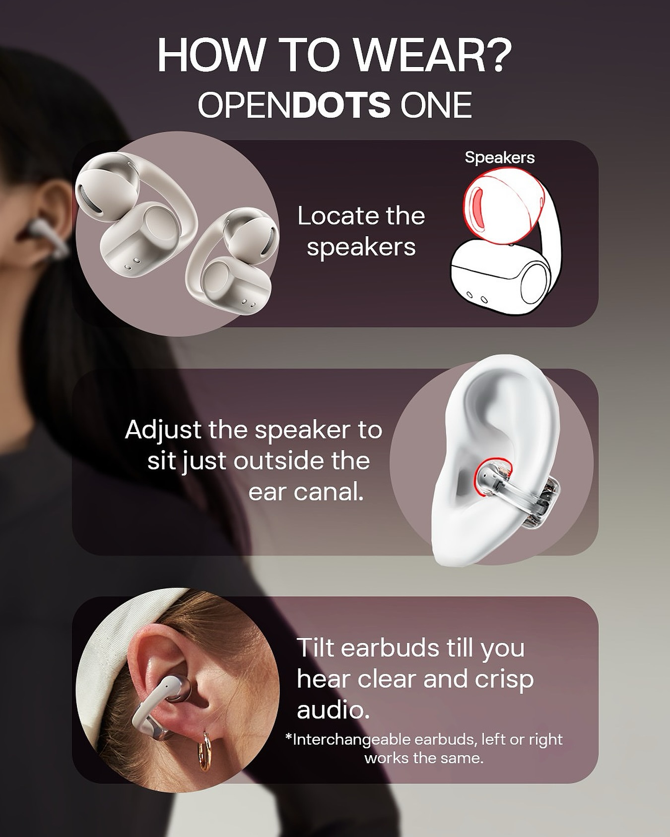 Shokz - How to wear your OpenDots One like a pro 💪 Please take note of ...
