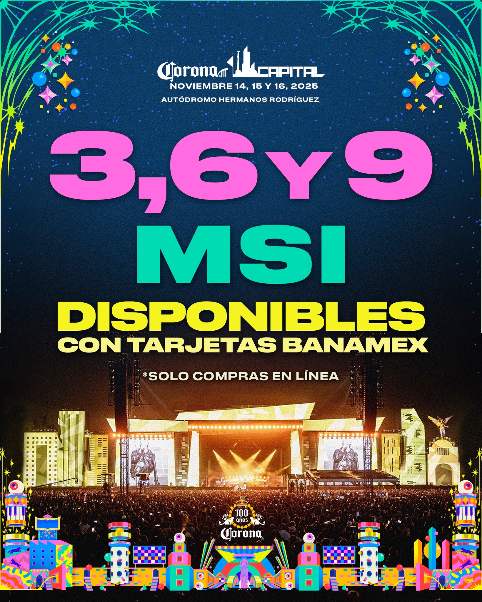 ¡Corona Capital a meses sin cruda! 🍻💳... - KaroL Distortion | Facebook