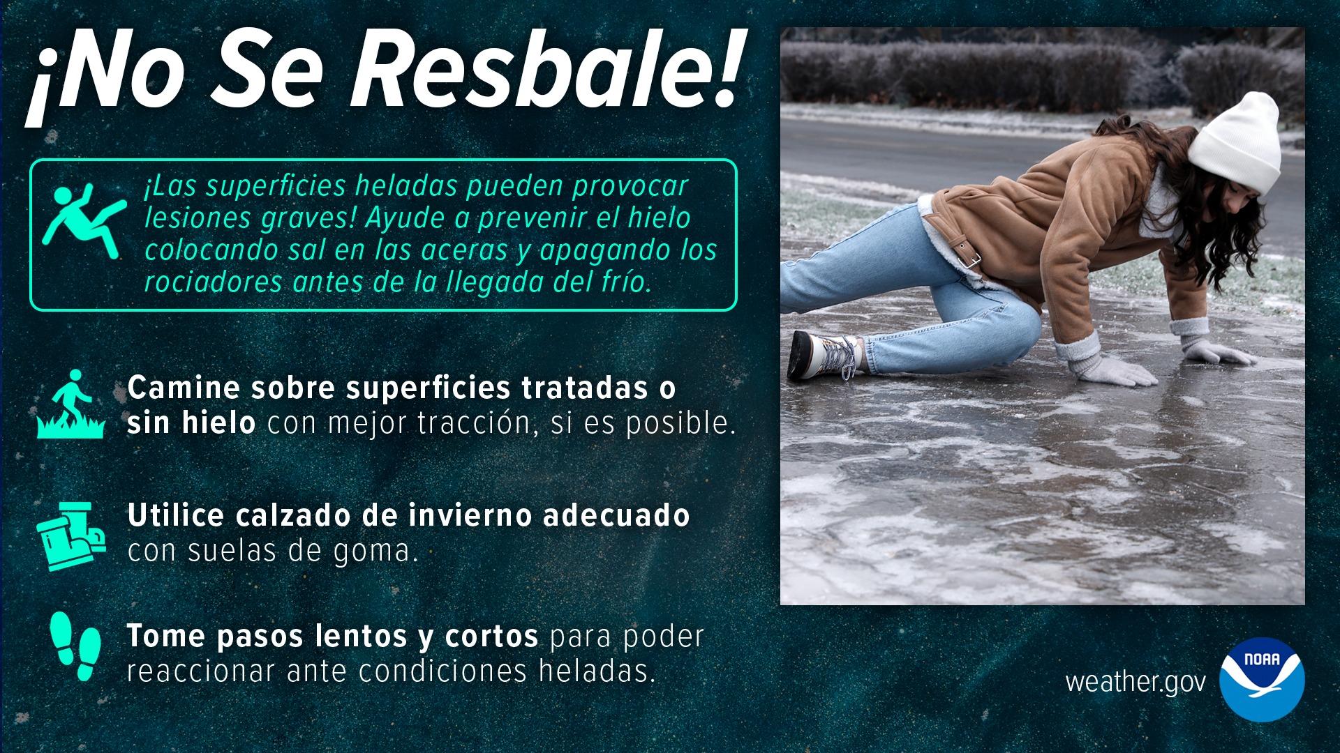 Chatham - Going out early? Be careful. Slipping on an icy sidewalk can ...