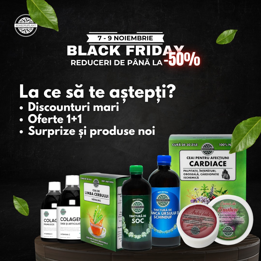 Remediu - BLACK FRIDAY la Remediu Plant se apropie – 7-9 noiembrie ...