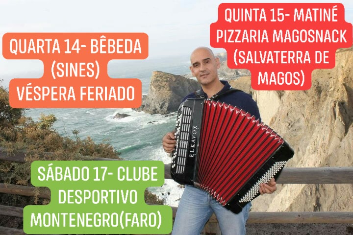 Paulo Cardeta - Mais uma semana com muita música. - Começa já na Quarta ...