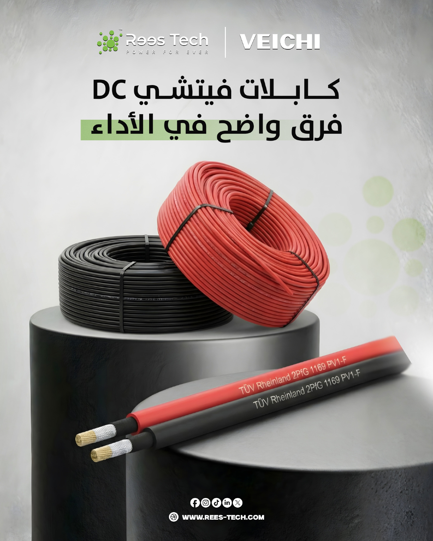 Rees Tech - مش أي كابل يقدر يشيل مسؤولية النظام كله، بس... | Facebook