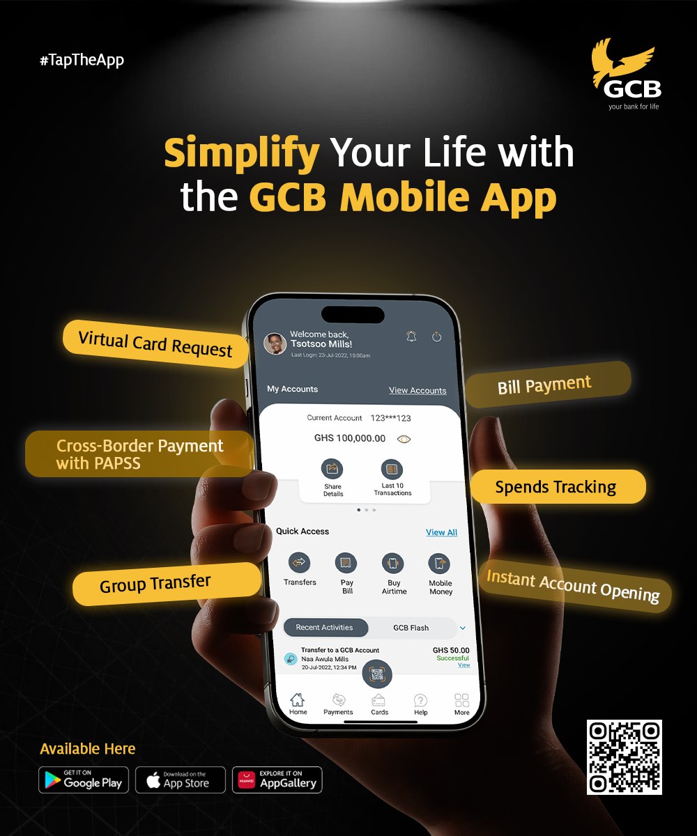 GCB Bank PLC - Don't be one of the many who give up in hard times ...