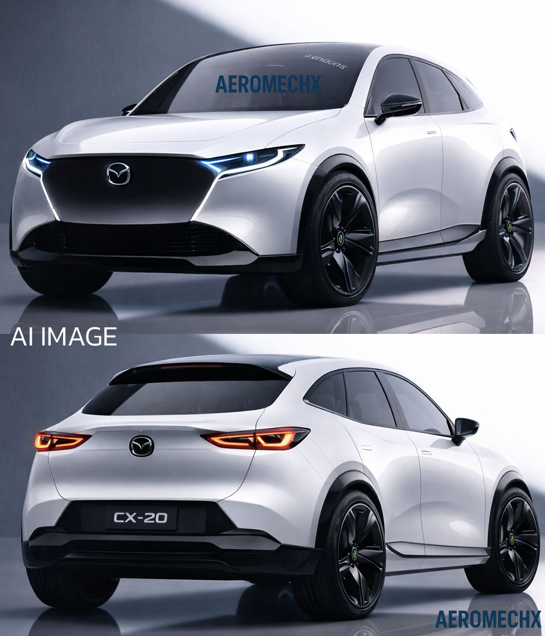 Aeromechx - MAZDA CX-20 ในจินตนาการ ส่วนต้นแบบรอติดตามปีหน้า การเปิดตัว ...