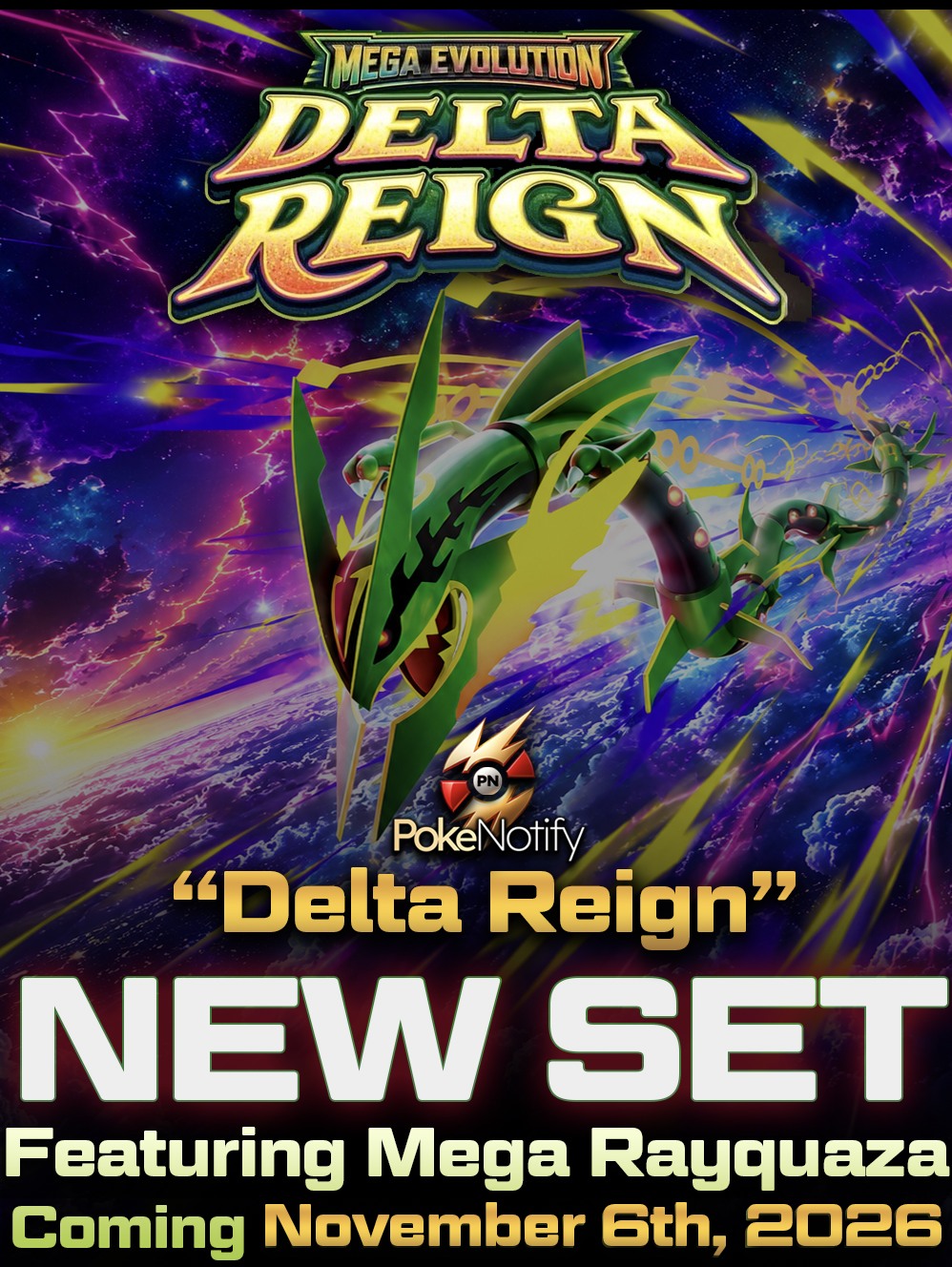 2026 PokemonXP Rayquaza Promo Card has been REVEALED!! It'll be