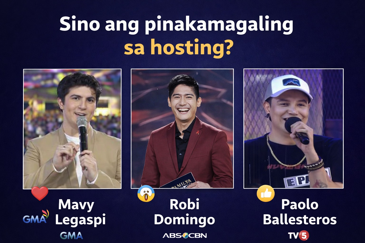 Kapamilya Tayo | Sino ang pinakamagaling sa hosting | Facebook