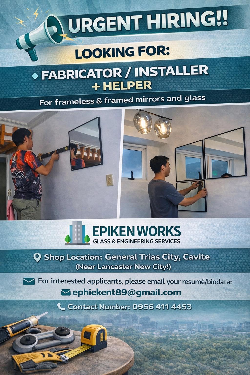EpiKen Works... - EpiKen Works Glass & Engineering Services