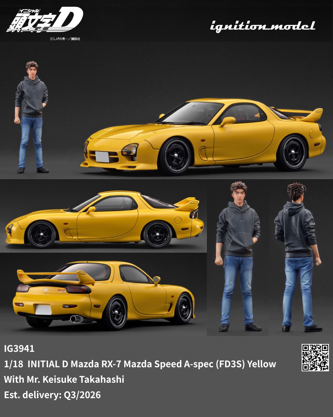 Pre Order Available* Ignition 1/18 Scale December 2025 1) INITIAL