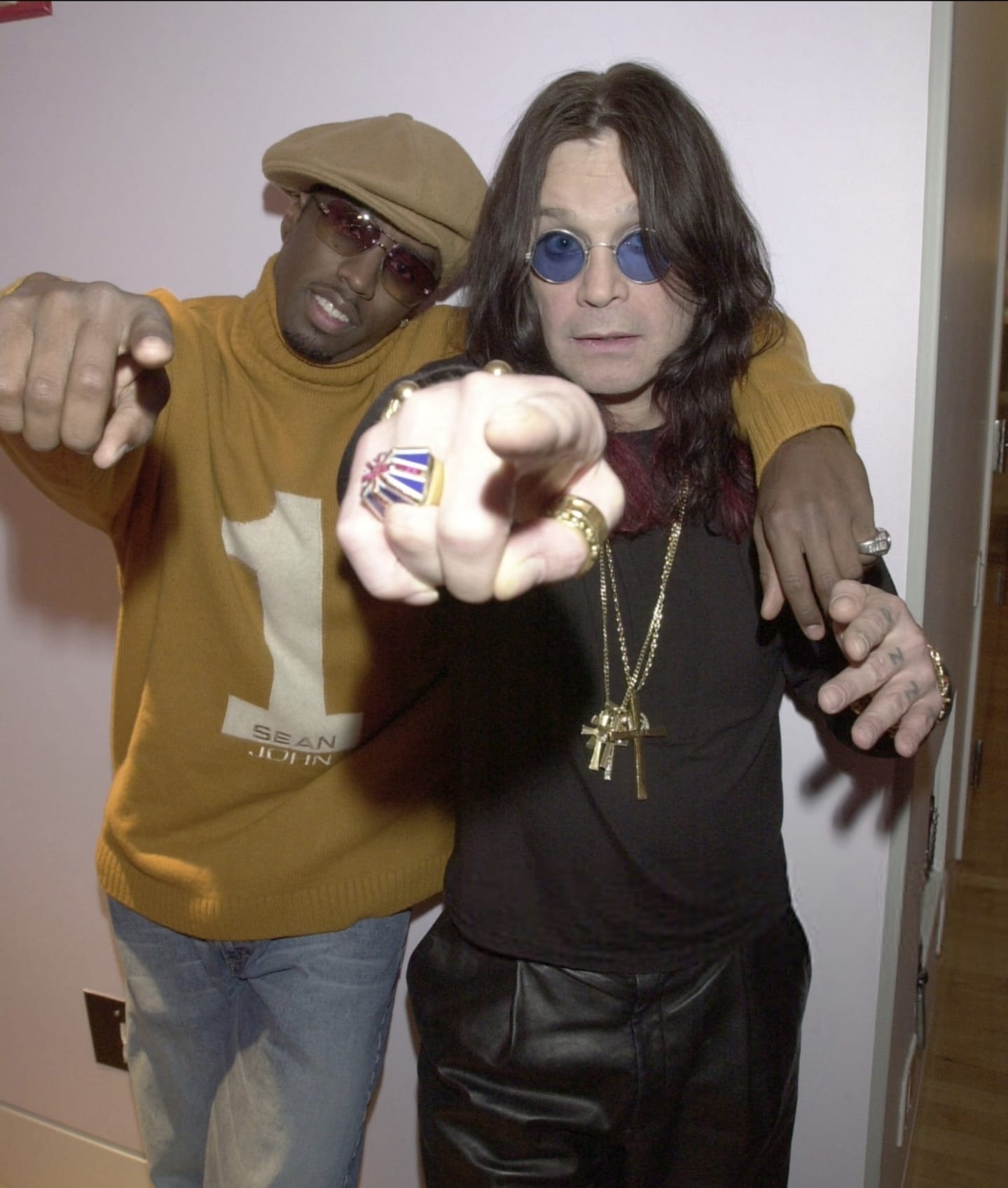 The early 2000s were a literal fever dream. Diddy in the mustard 
