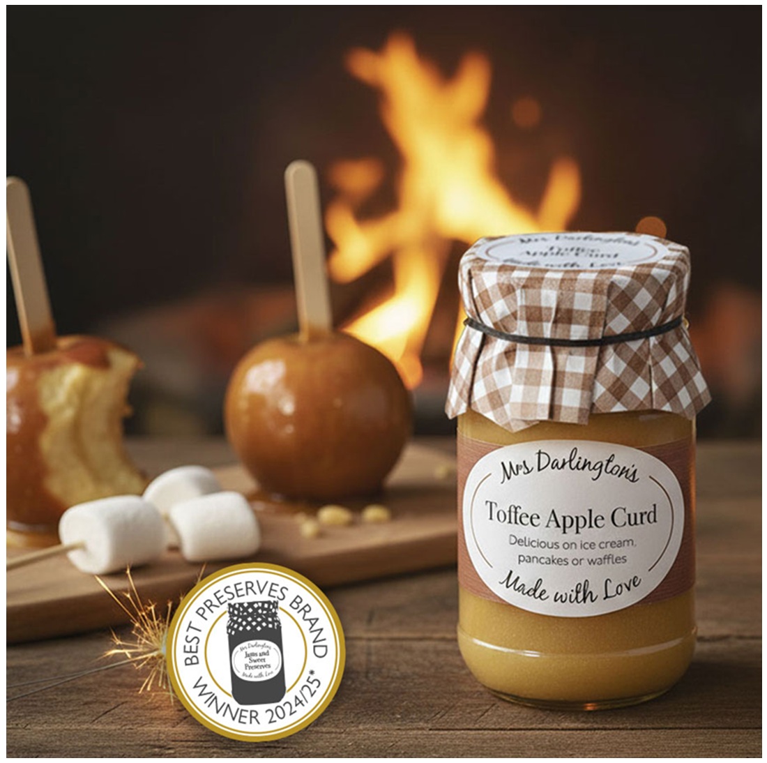 Bulk - Mrs Darlington’s TOFFEE APPLE CURD is a classic combination ...