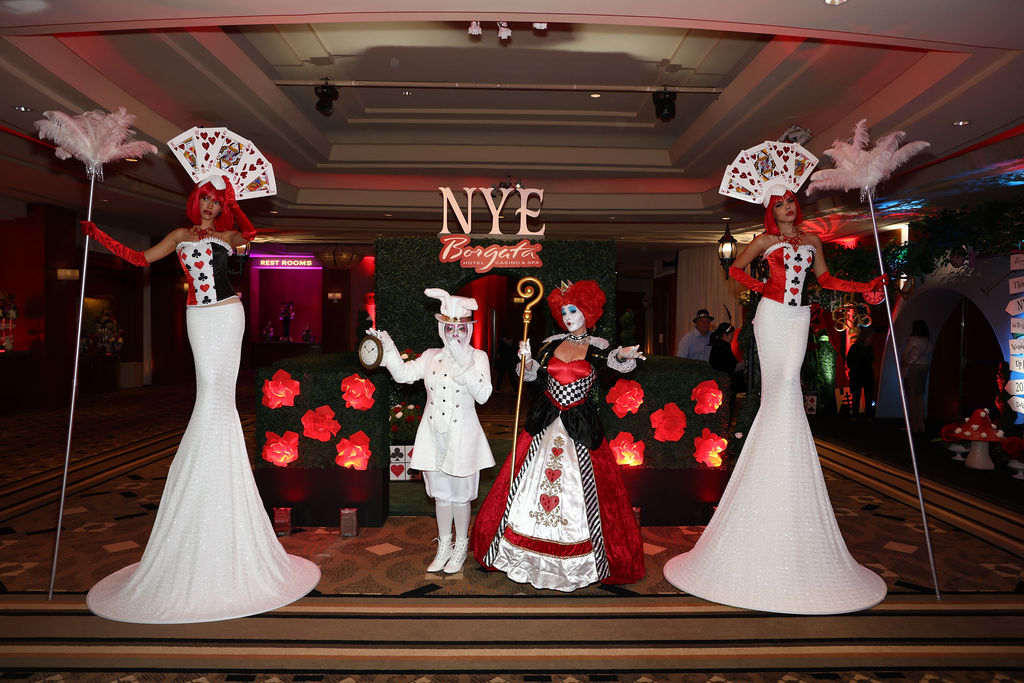 What's the dress code for Borgata Casino's New Year's Eve party?