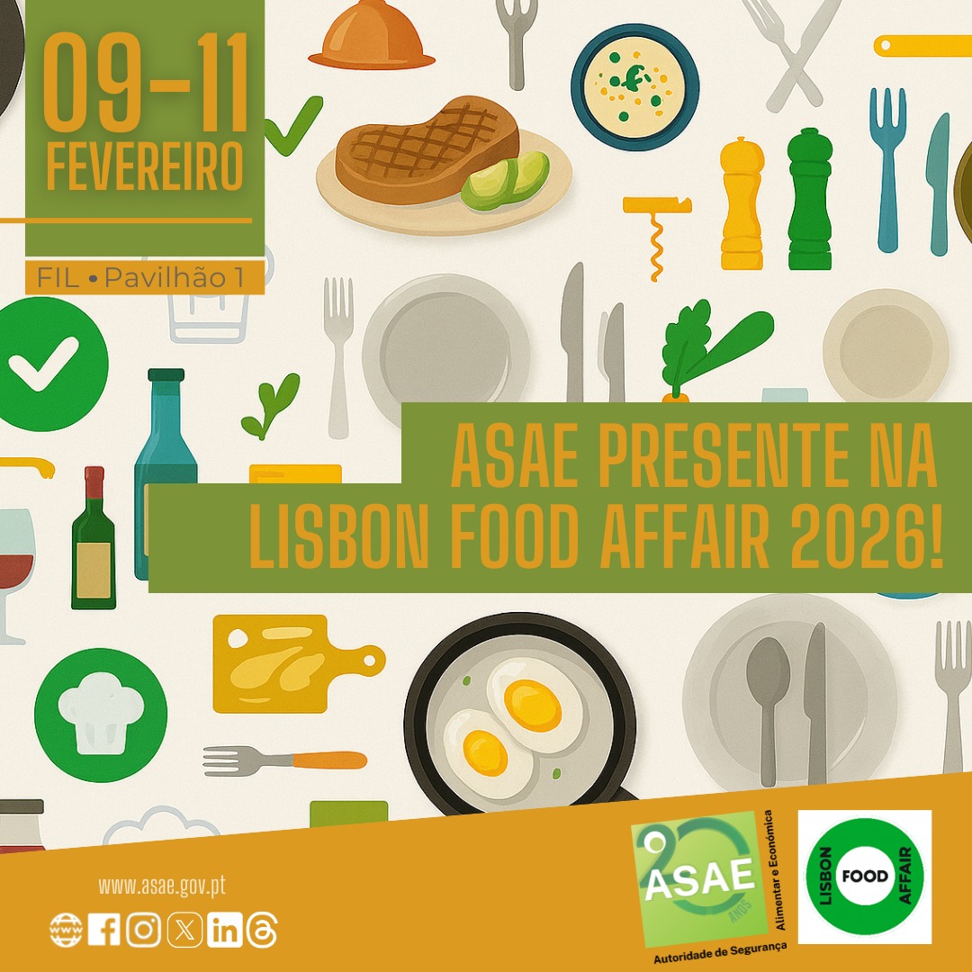 📅... - ASAE - Autoridade de Segurança Alimentar e Económica | Facebook