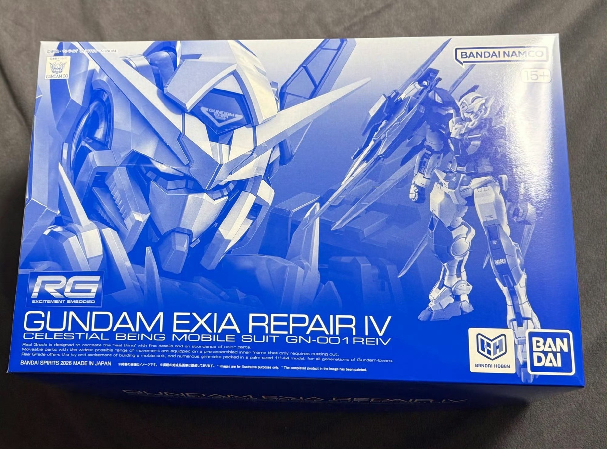 UPDATE P-Banda RG Gundam Exia Repair IV kit comparison sc