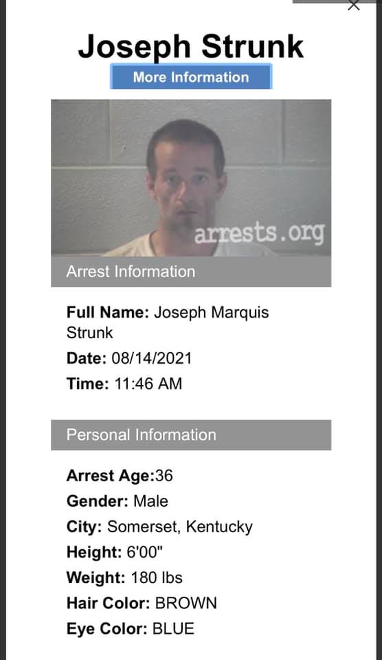 Local man Joseph “Jerry” Strunk... - REAL NEWS: Somerset, KY
