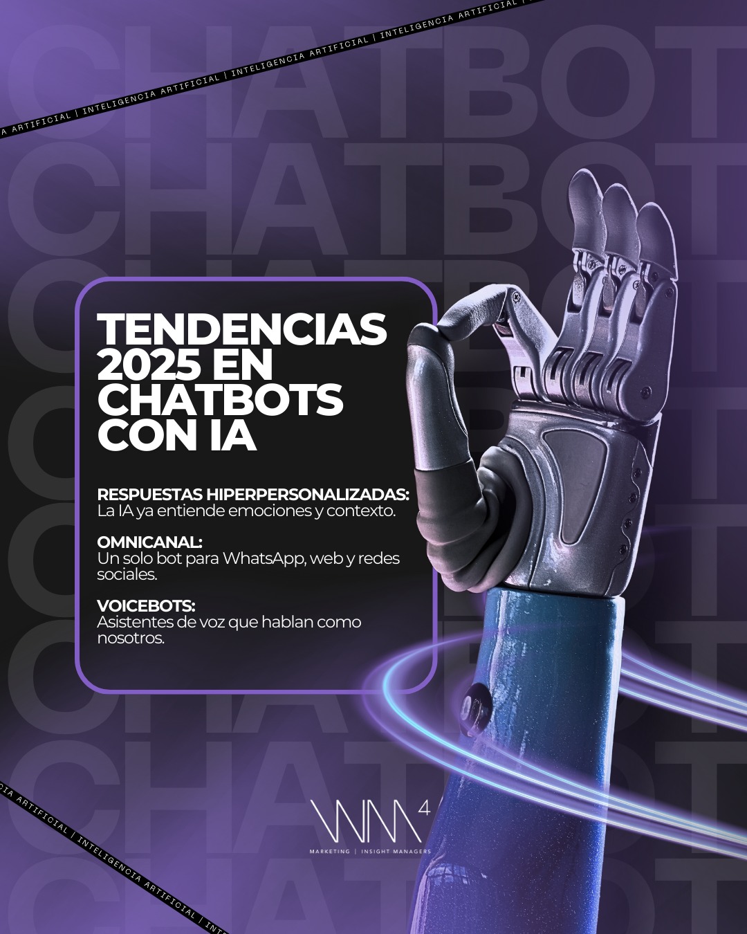 WM4 - 🚀 El 2025 viene cargado de innovación y los chatbots con IA serán ...