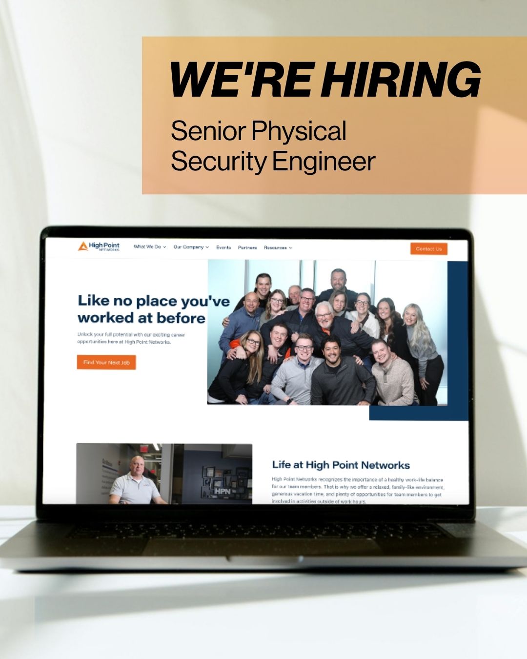 High - 🚨 We're Hiring: Senior Physical Security Engineer High Point ...