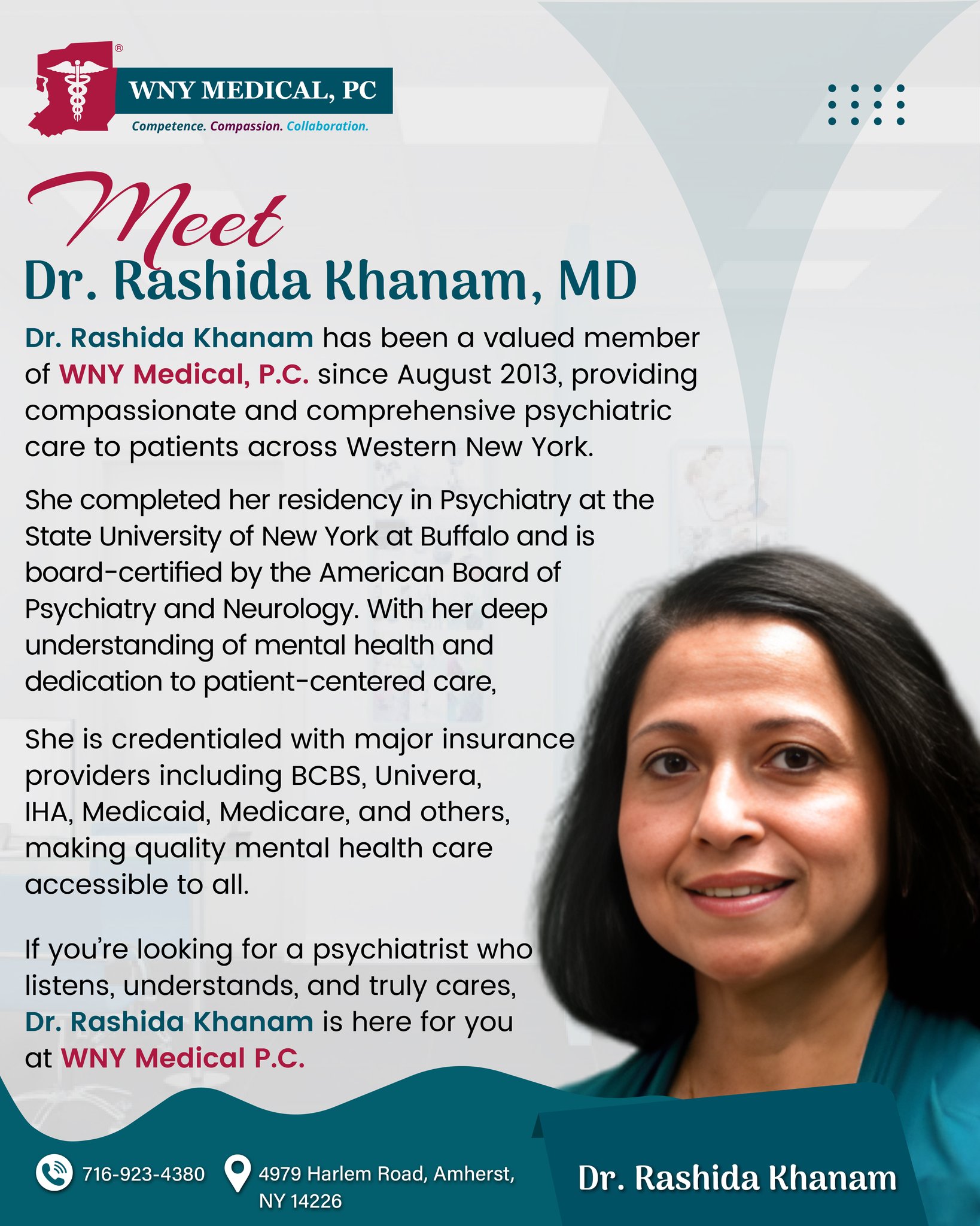 Western - Meet Dr. Rashida Khanam, MD, a compassionate and highly ...