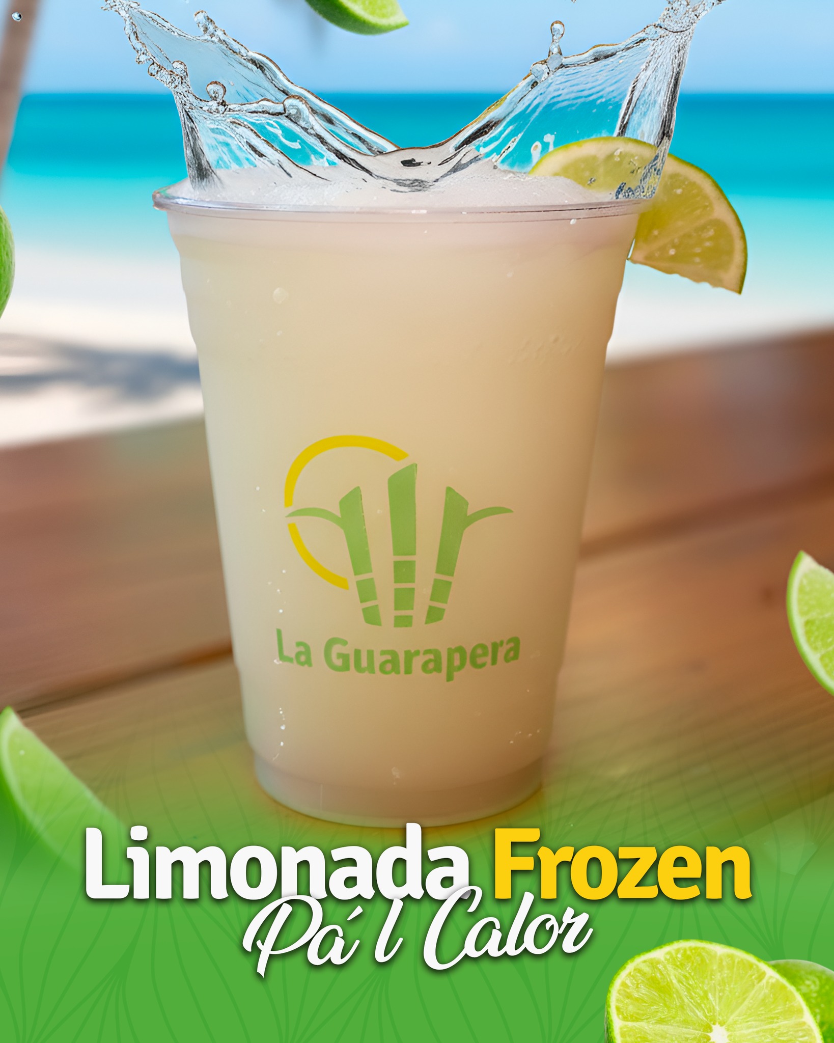 La Guarapera - 🍋 ️ Limonada Frozen pa’l calor ️🍋 Cuando... | Facebook
