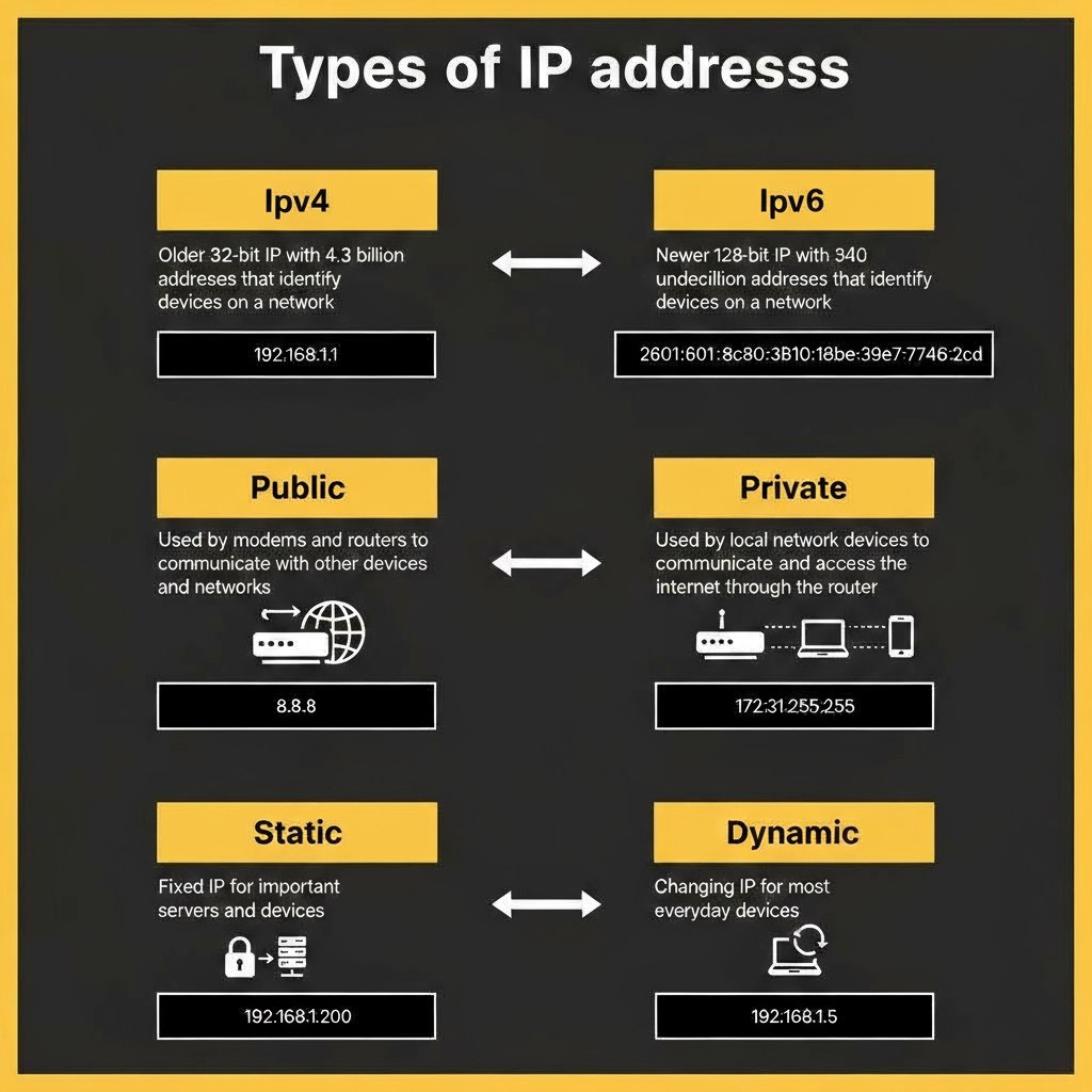 Ȼłⱥᵴᵴîȼⱥł - Types of IP Address | Facebook