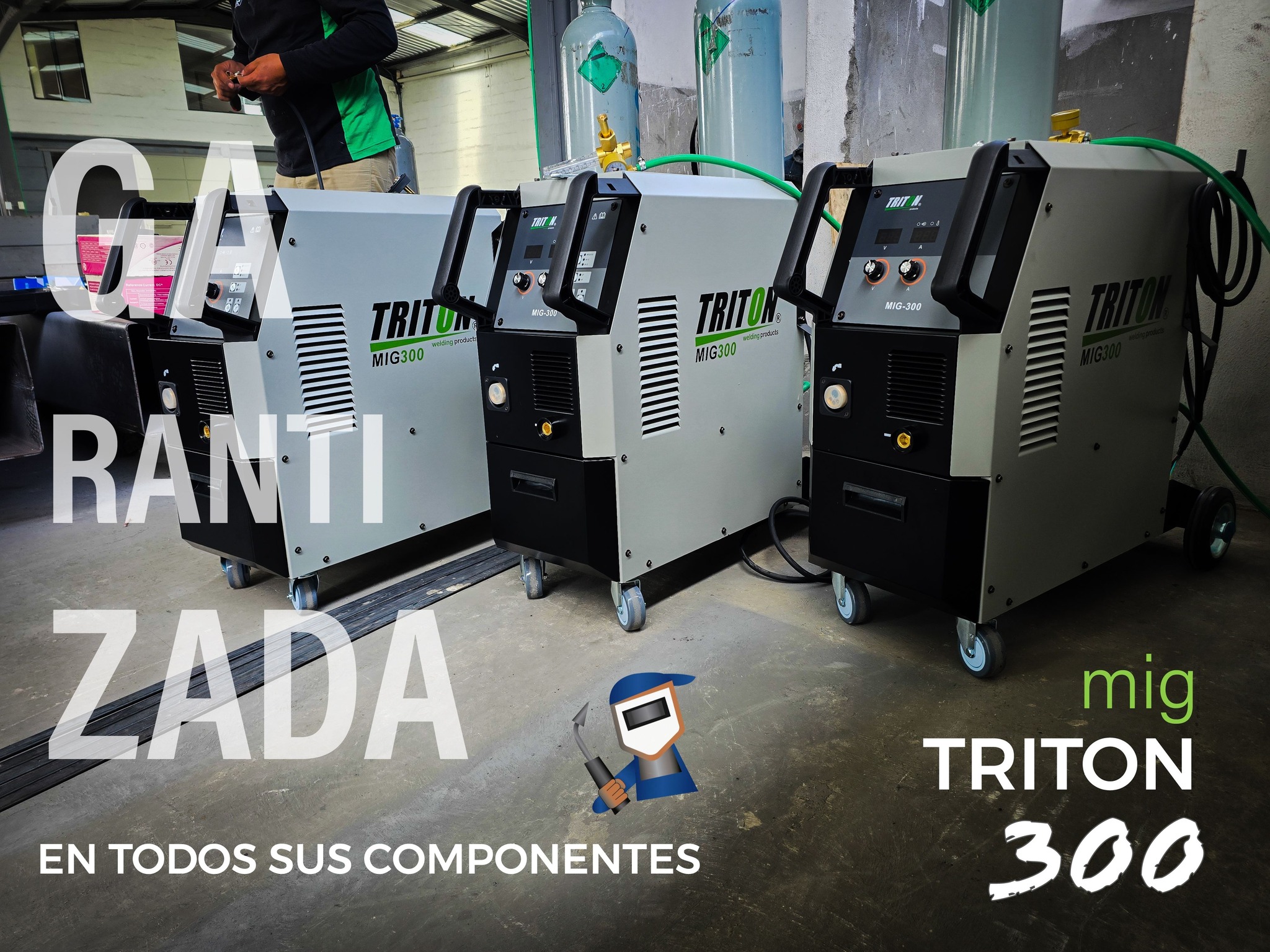 Soldaduras - Soldadoras PROWAR 301 Electrodo DC 300 Amp💪 Stock ...