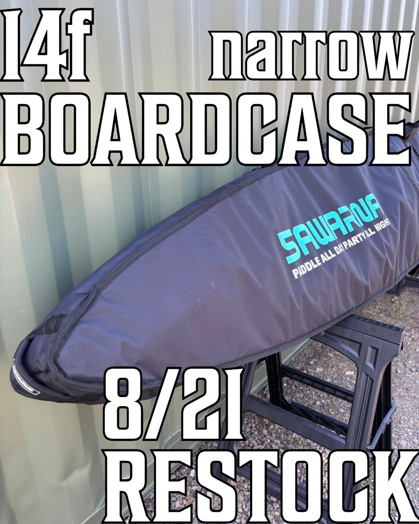 お待たせしました！ レースボード用 ボードケース(narrow) 8/21に再 