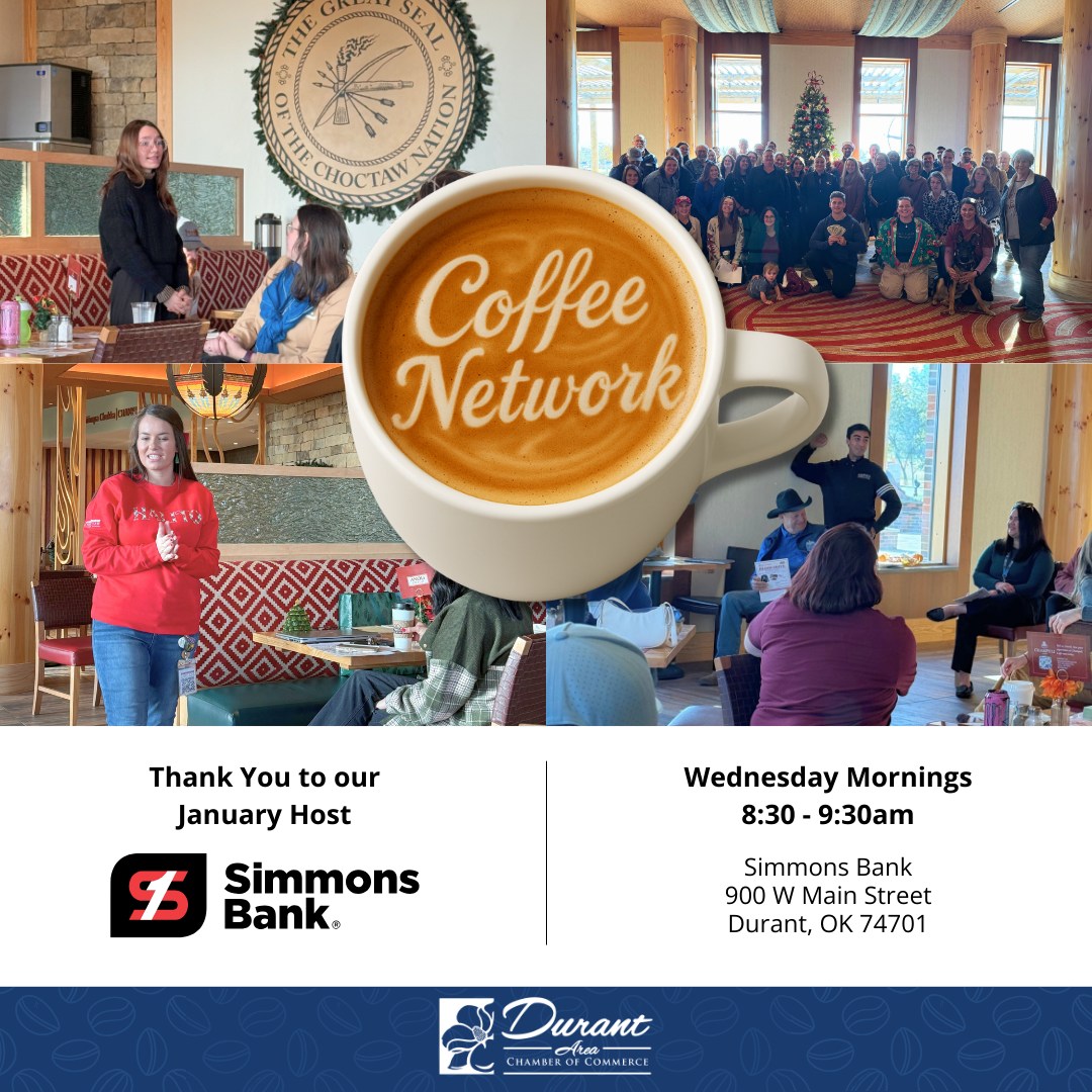 Durant - The Coffee Network is Brewing Again! We’re excited to announce ...