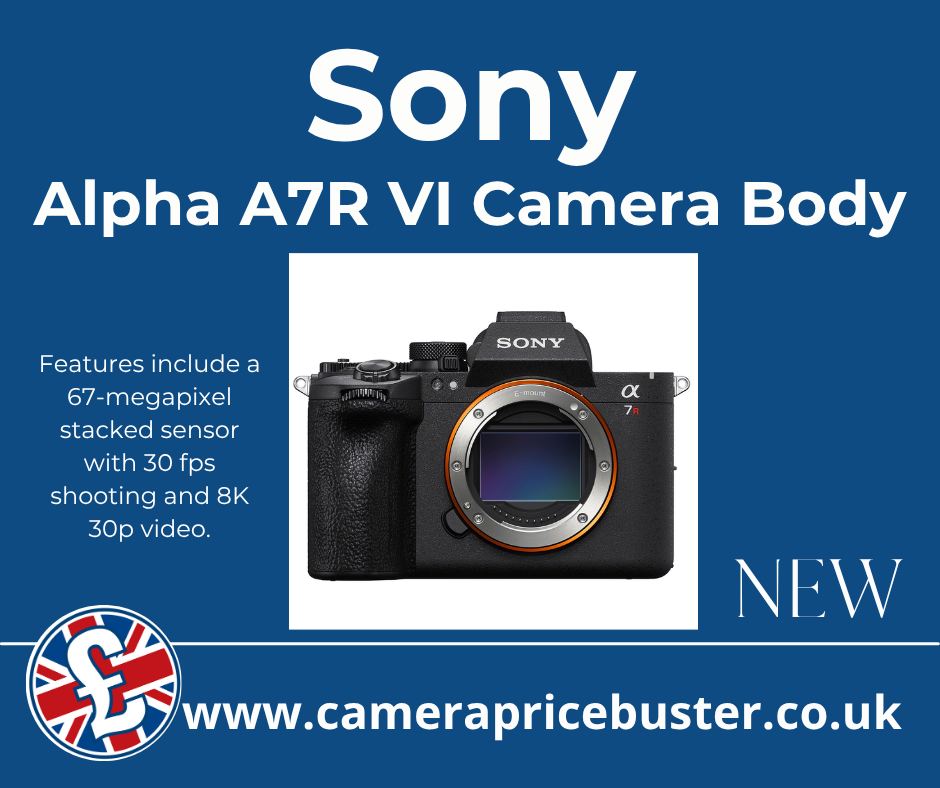 JUST ANNOUNCED: Sony Alpha A7R VI Camera Available to Pre-order