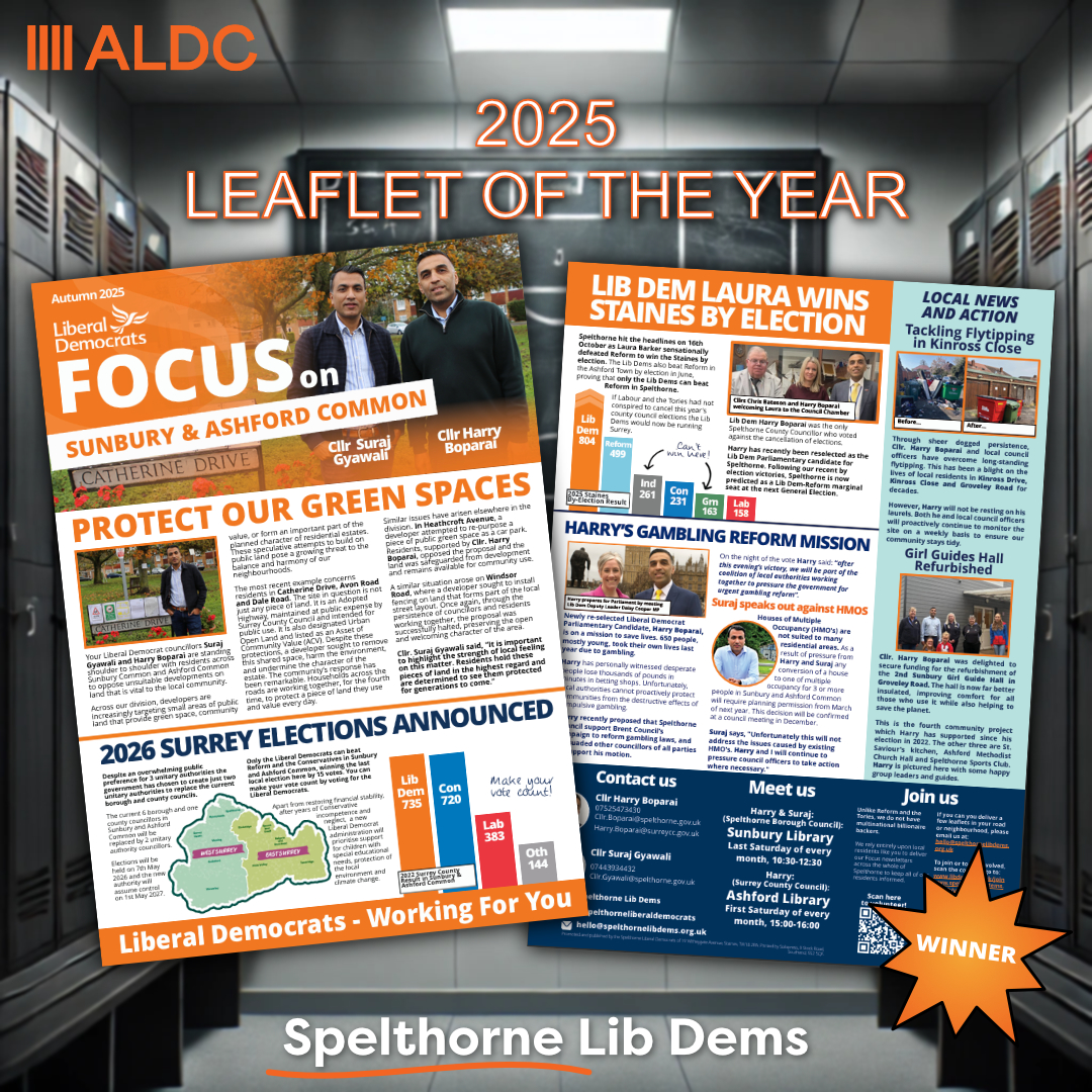 ALDC - 🔶 Congratulations to our 2025 Leaflet of the Year winners ...