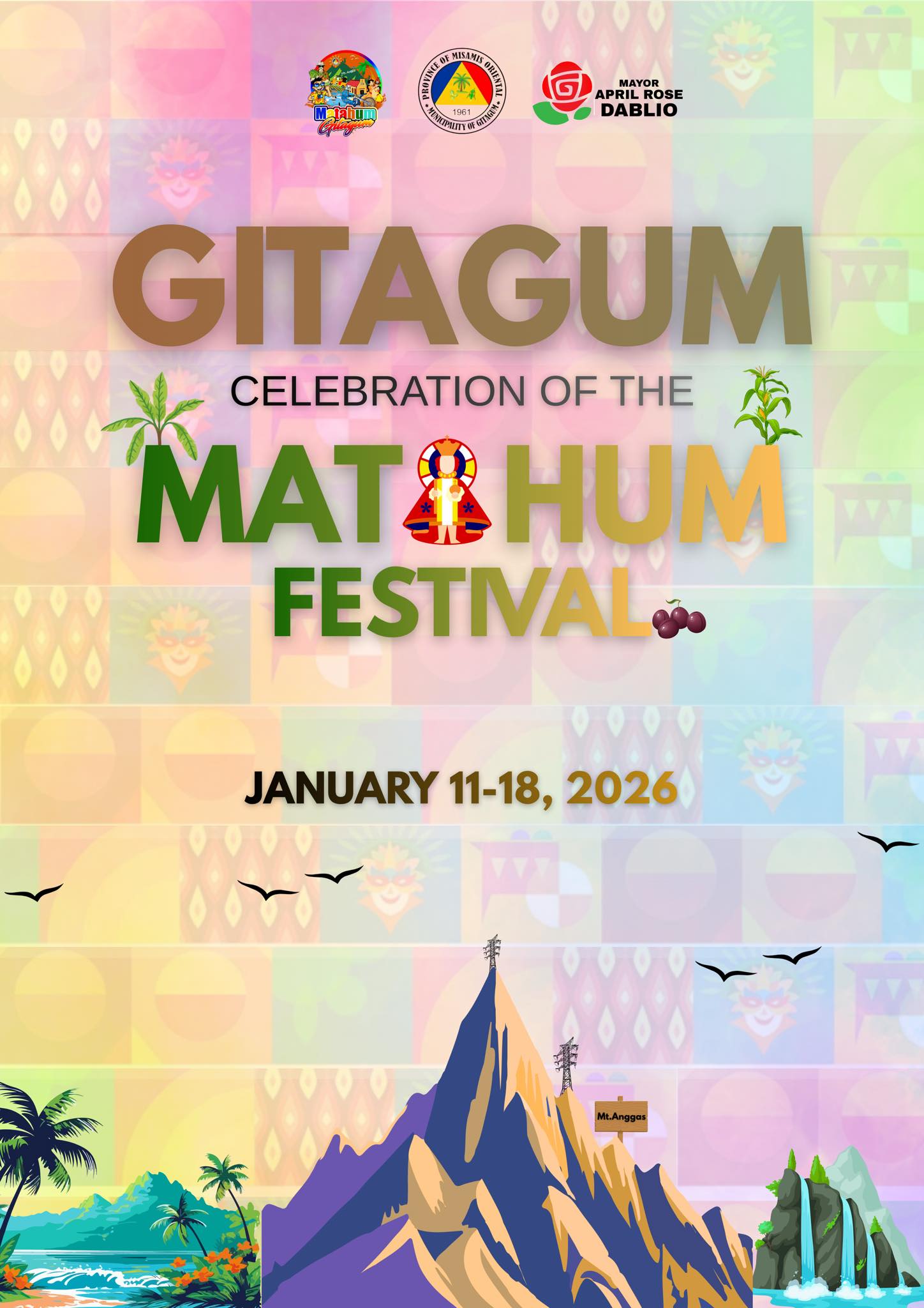 LGU - Mayor April Dablio invites everyone to the Matahum Festival, a ...