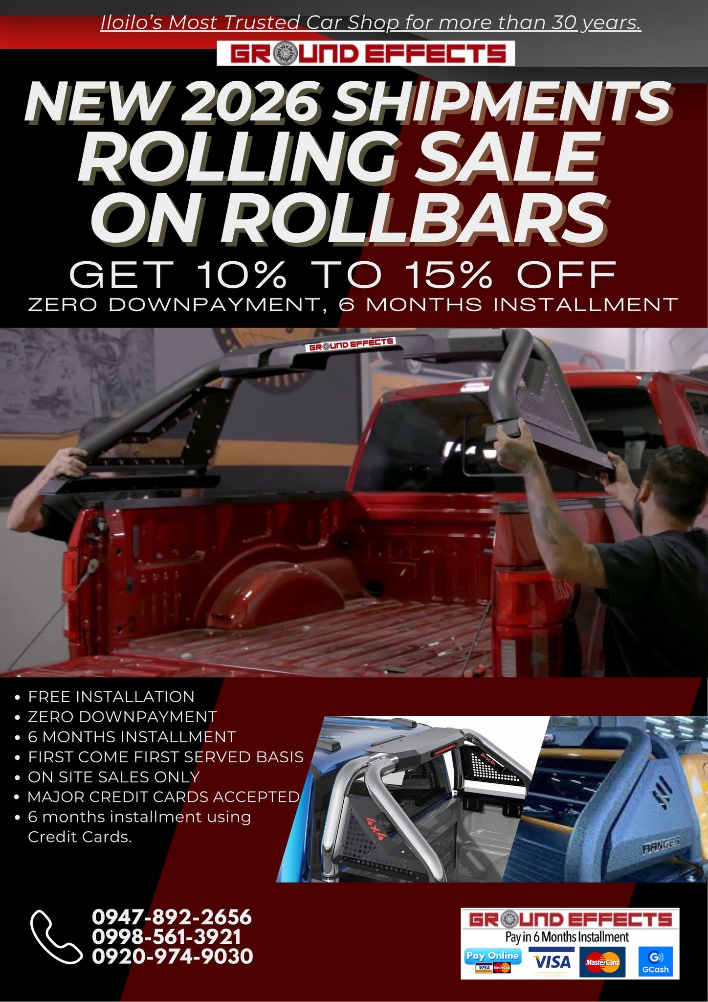 Ground - 2026 ROLLBAR SELECTIONS HAVE ARRIVED! Get them now at ZERO ...