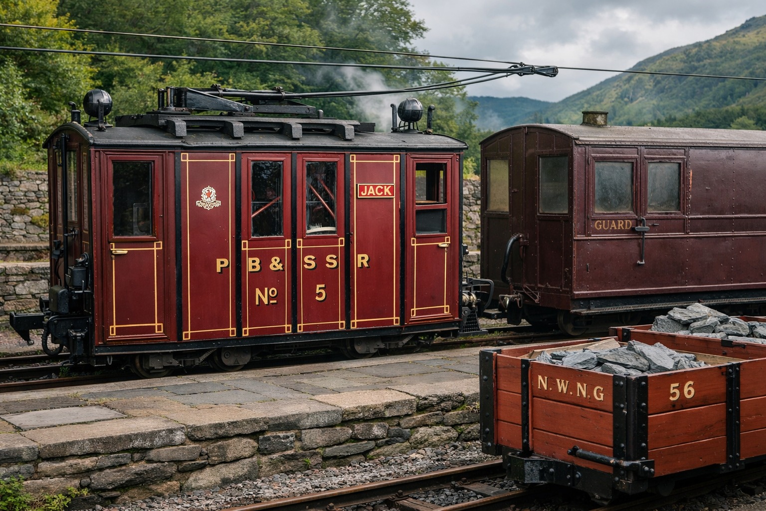 Welsh Highland Railway Heritage / Treftadaeth Rheilffordd Ucheldir Cymru