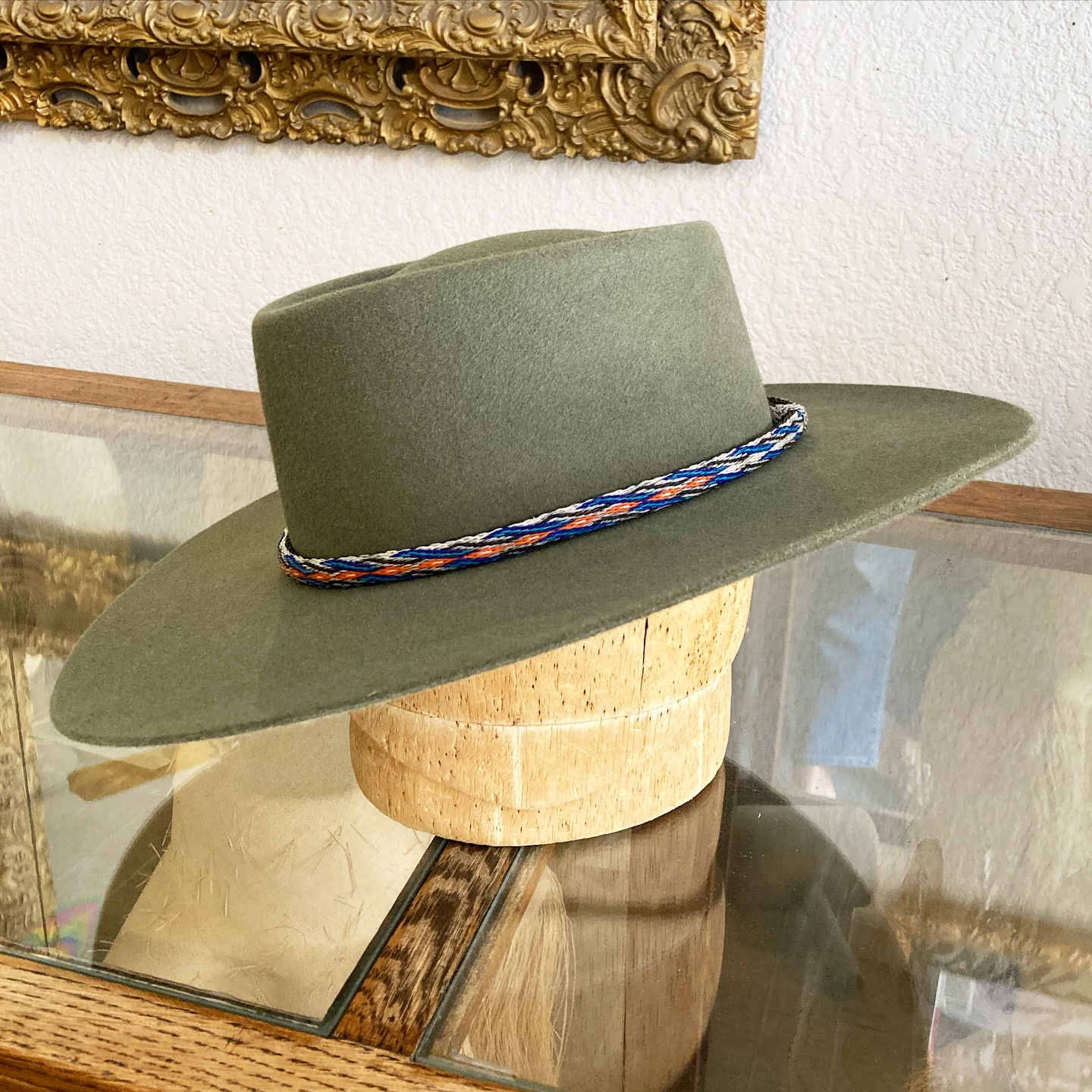 Chapeau Homme/femme OPTIMO 100% CASTOR - Taille 57cm Gris - Fabriqué Main à Montecristi (Équateur) - État Excellent