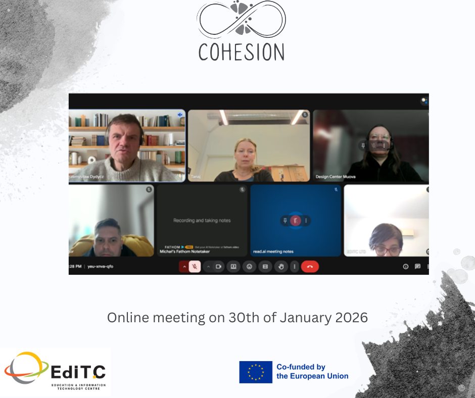 EDITC - 📣An online meeting for the Spectrum-Cohesion project was held ...