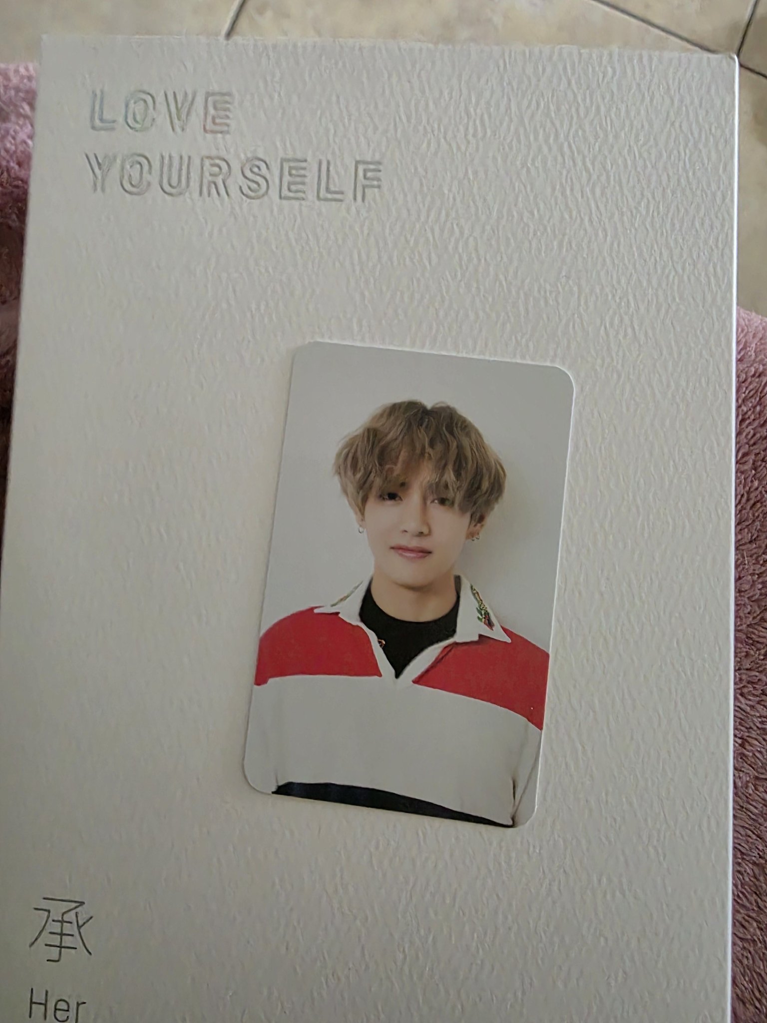 BTS Taehyung Proof Collector's Edition and Japan fan club