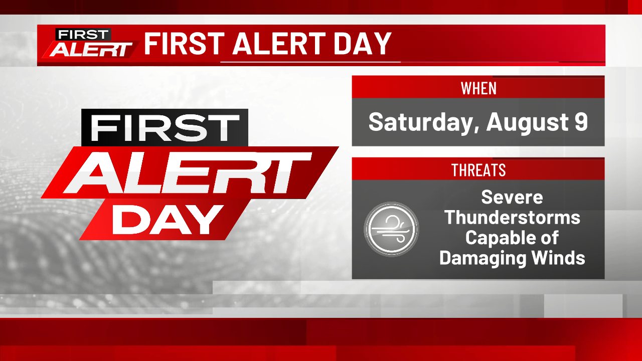 KCRG-TV9 - FIRST ALERT DAY: Saturday presents a threat for severe ...