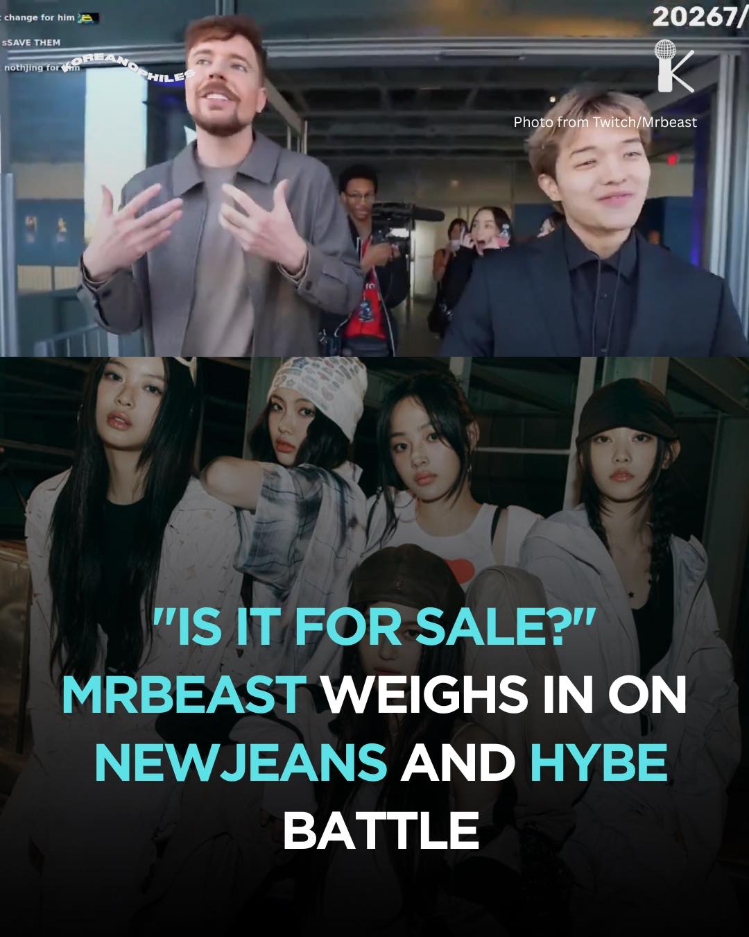 Koreanophiles - BUYING HYBE OR NEW JEANS? 🤯 At a recent... | Facebook