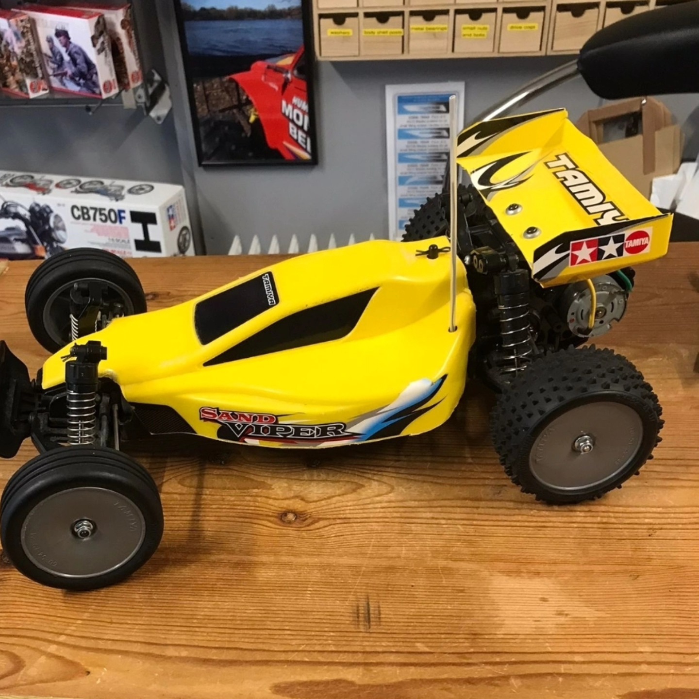 Pre owned Tamiya Sand-Viper, ready to run £110😀