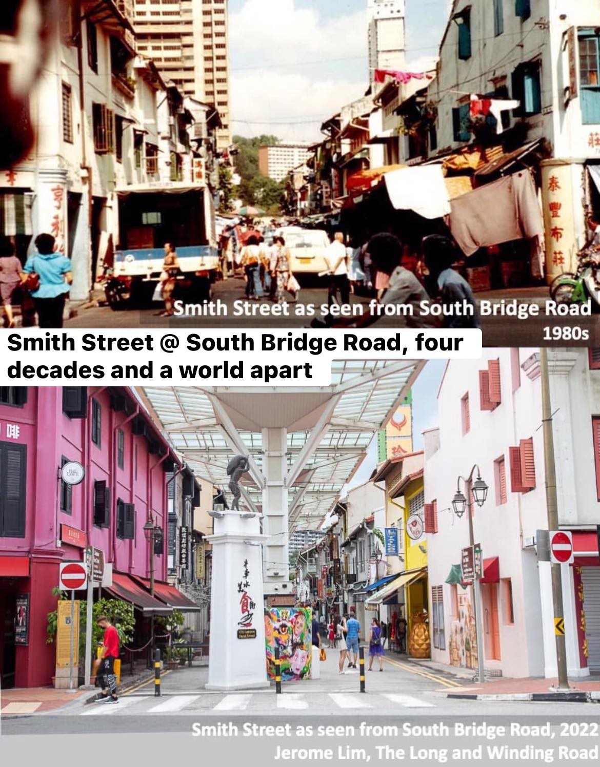 The Long - Smith Street @ South Bridge Road, four decades and a world ...
