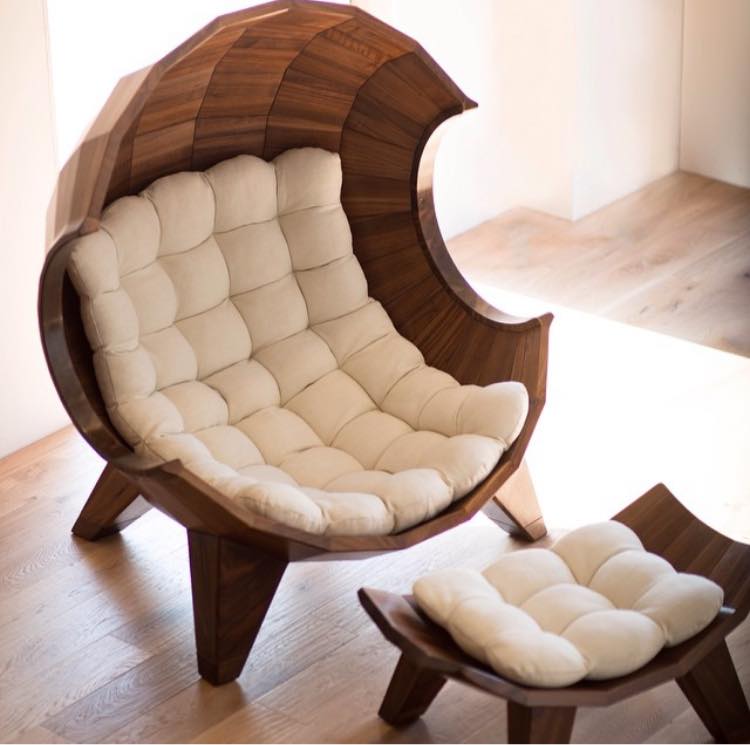 BIMAD - Segment chair Walnut #Architecture #Archdaily #Interior #Design ...