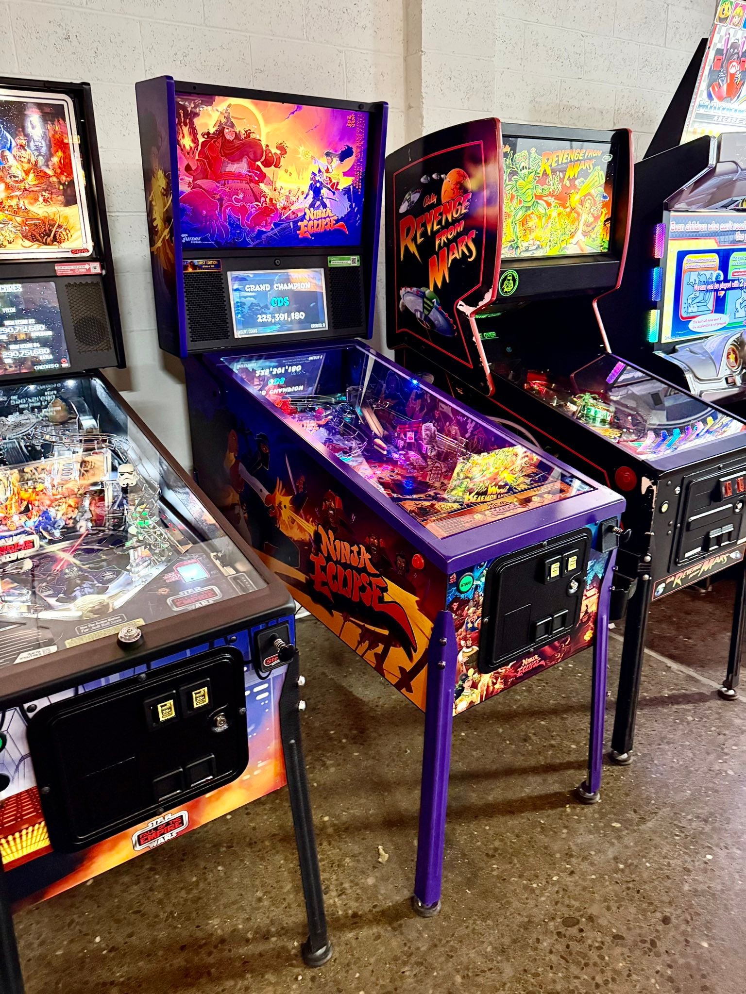 2024 Turner Pinball Ninja Eclipse 🥷 First Edition pinball machine