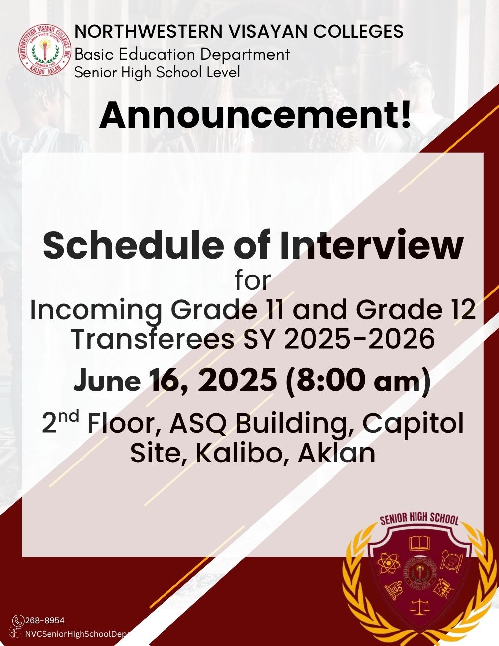 Northwestern Visayan Colleges | Kalibo