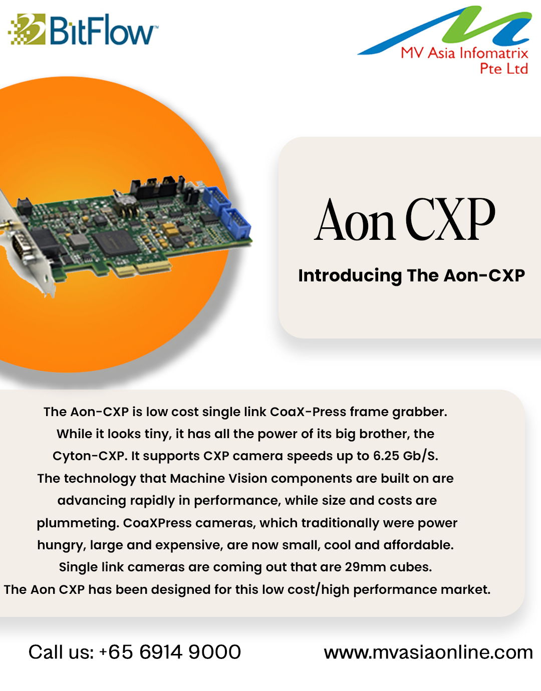 MV - Introducing the Aon-CXP — a low-cost single-link CoaXPress frame ...